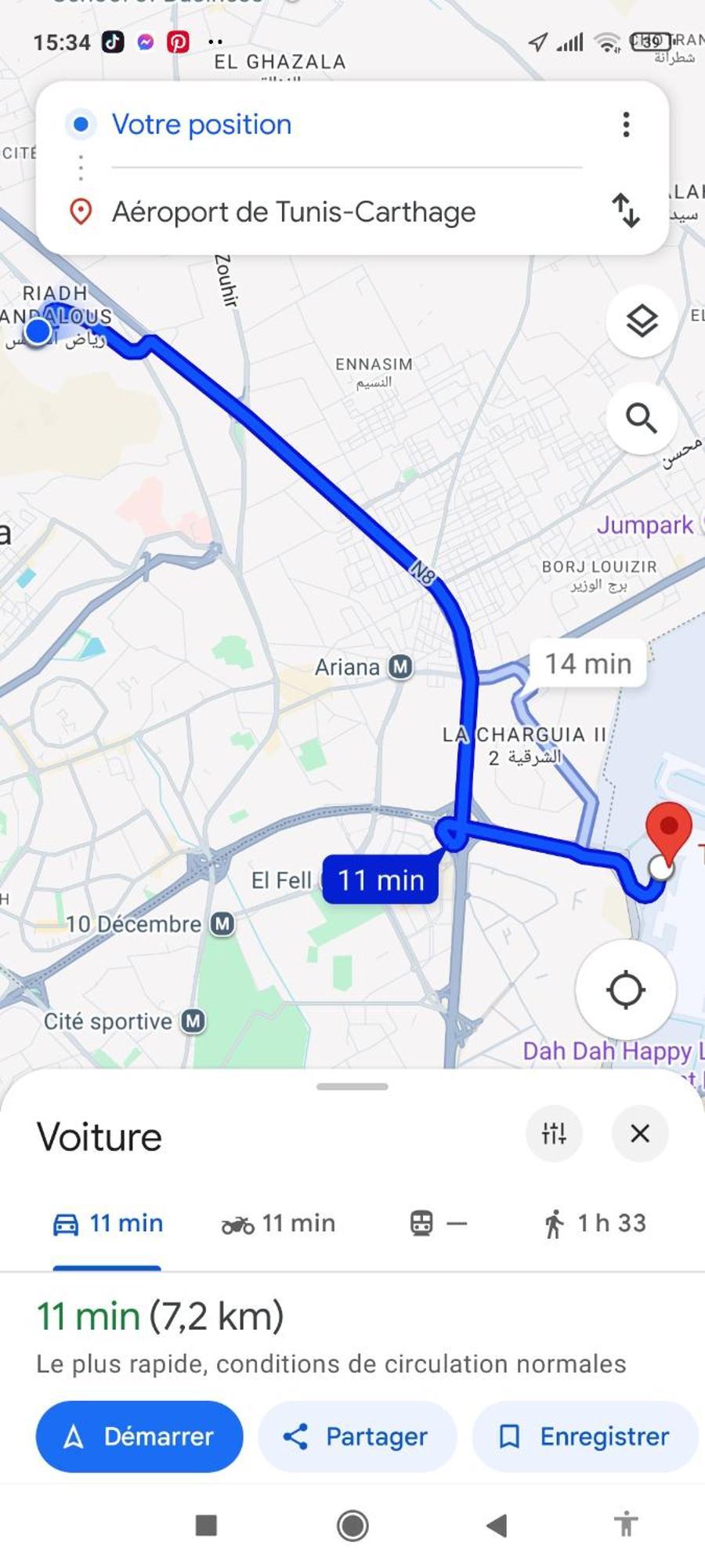 Etage De Villa Avec Jardin, Pres De L'Aireport Et Parking Prive Arjana Zewnętrze zdjęcie