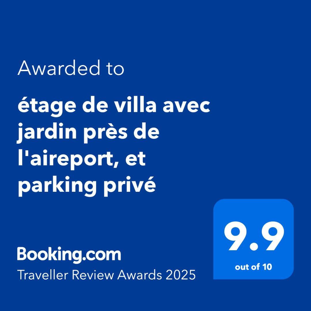 Etage De Villa Avec Jardin, Pres De L'Aireport Et Parking Prive Arjana Zewnętrze zdjęcie